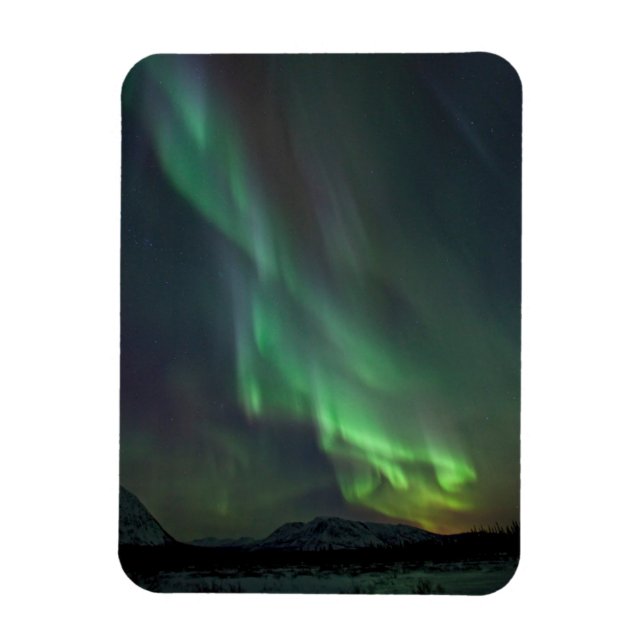 Norra Ljus | Whitehorse, Yukon Magnet (Vertikal)