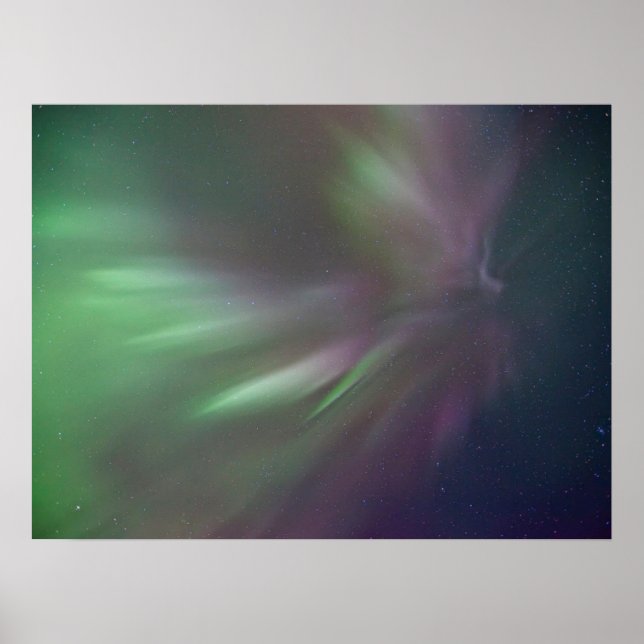 Norra Ljus | Whitehorse, Yukon Poster (Framsidan)