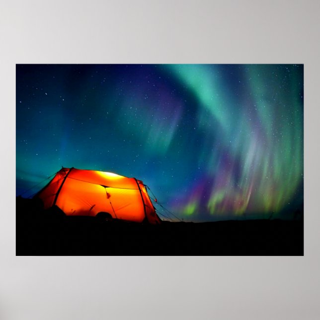Norra ljusborealis-Norgen genom att läka kärlek Poster (Framsidan)