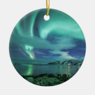Norra Ljuset Julgransprydnad Keramik