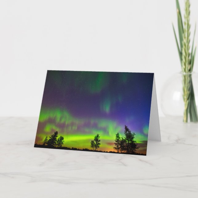 Norra ljuset | Manitoba Kanada Kort (Framsida)
