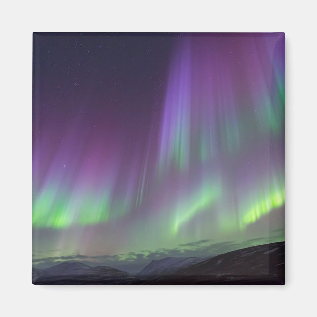 Norra ljuset | Norra Island Magnet (Framsidan)