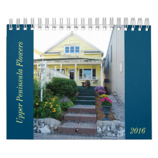 Norra Michigan Flower Calendar Kalender