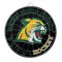 Norra Michigan Universiteten Hockey Dartboard