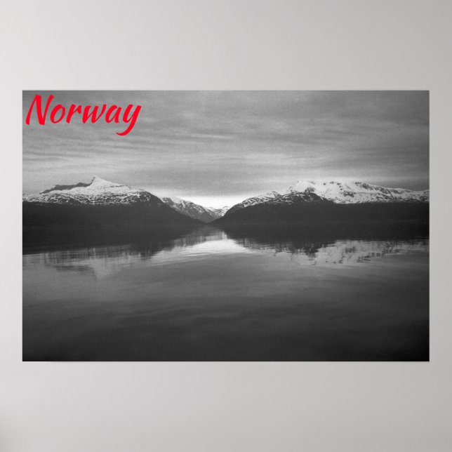 Norra Norgen Poster (Framsidan)