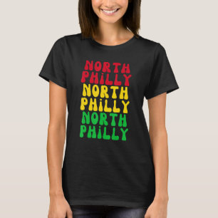 Norra Philly stadsdel Stad Broderlig kärlek Phil T Shirt