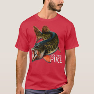 Norra Pike Freshwater Fish T Shirt