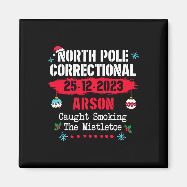 Norra polens korrektionsarson ertappade rökningen. magnet (Framsidan)