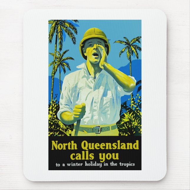 Norra Queensland kallar dig Musmatta (Framsidan)