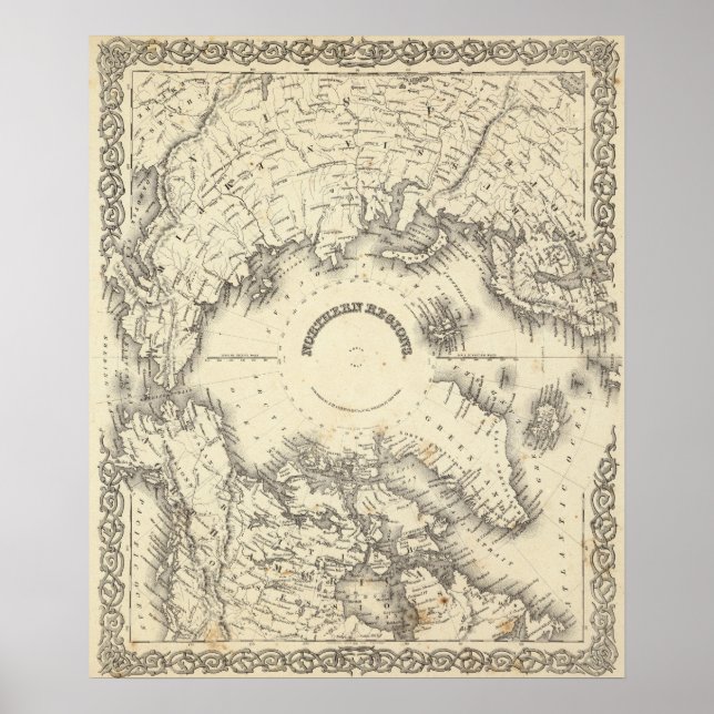 Norra regioner poster (Framsidan)