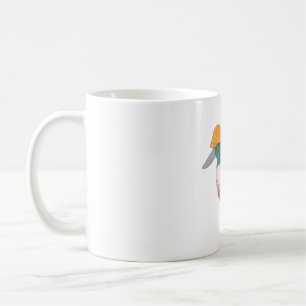 Norra Shoveler anka med hård hatt Kaffemugg