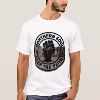 Norra själkrom och svart t shirt