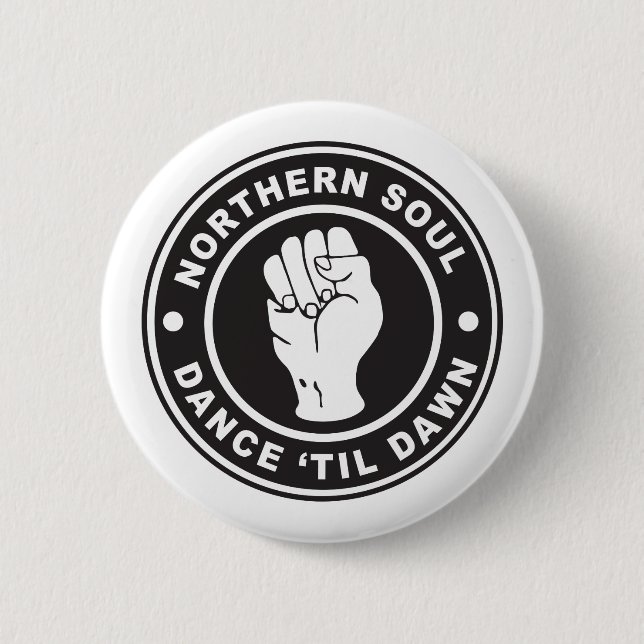 Norra Soul Dance till gryningsbricka Knapp (Framsida)