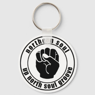 Norra Soul Patch uppåt i norra Soul Groove Keychai Nyckelring