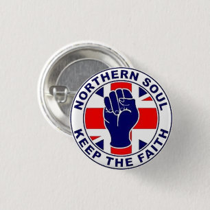Norra Soul Pin Badge Knapp