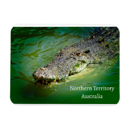 Norra territoriet Saltwater Crokodile Magnet