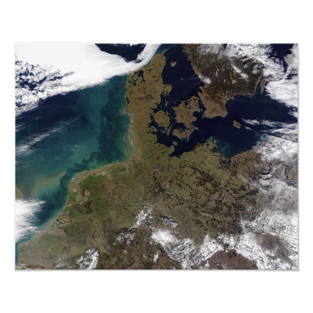 Norra Westerna Europa Fototryck (Framsidan)