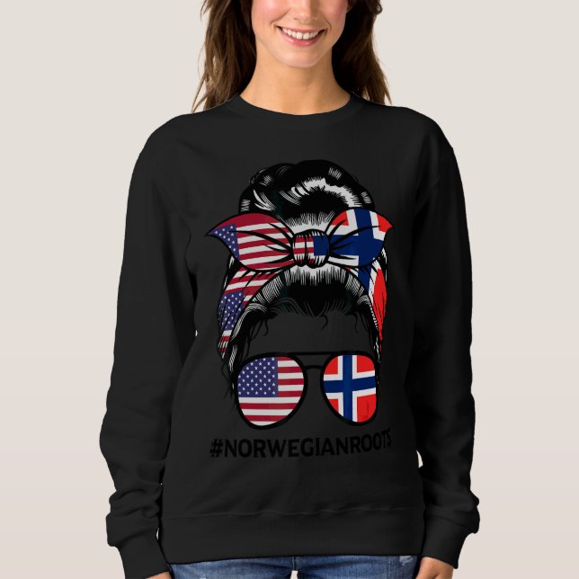Norranroots Norge T Shirt (Framsida)