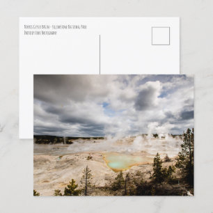 Norris Geyser Basin Yellowstone Vykort