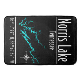 Norris Lake Tennessee Strandkartas Koordinater Badrumsmatta