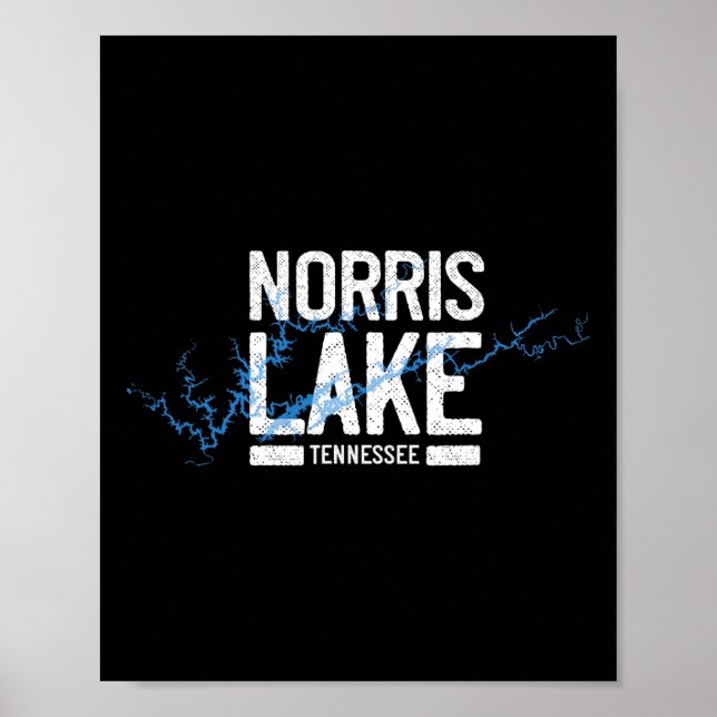 Norris Lake Tennessee Vacation Boating Adventure  Poster (Framsidan)