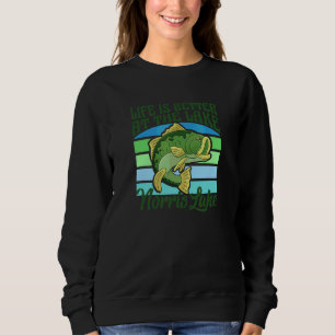 Norris Lake Tn Fiske Efter Bass Vid Sjön T Shirt