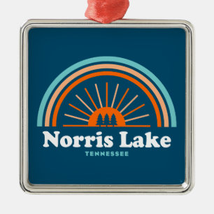 Norris Sjö Tennessee Rainbow Julgransprydnad Metall