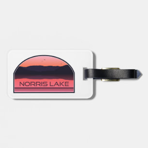 Norris Sjö Tennessee Red Sunrise Bagagebricka