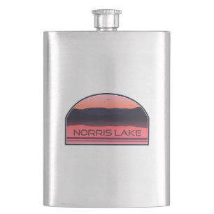 Norris Sjö Tennessee Red Sunrise Fickplunta
