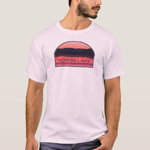 Norris Sjö Tennessee Red Sunrise T Shirt