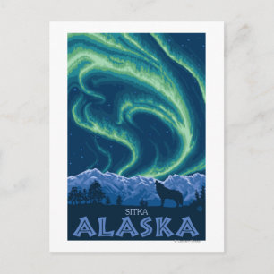 Norrljus - Sitka, Alaska Vykort
