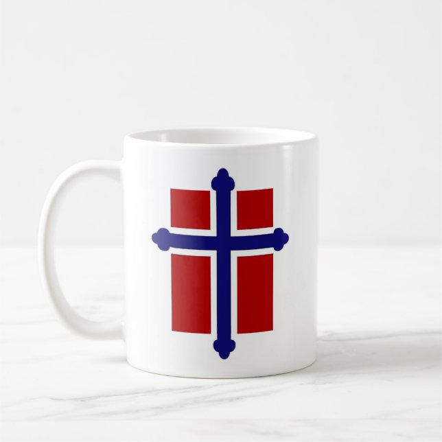 Norrmankor/flaggamugg Kaffemugg (Vänster)
