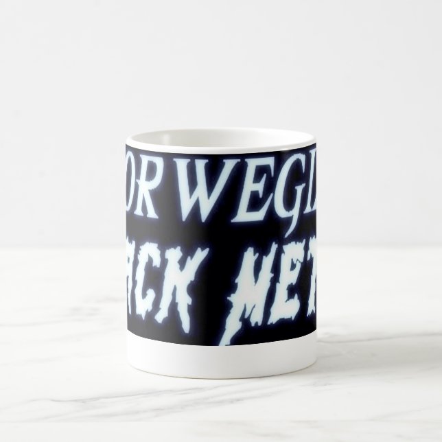 Norrmansvartmetall "mugg ", kaffemugg (Center)