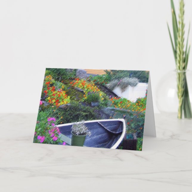 "Norrmanträdgård ", Kort (Framsida)