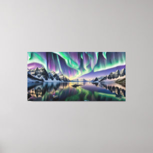 Norrsken (Aurora Borealis) Canvastryck