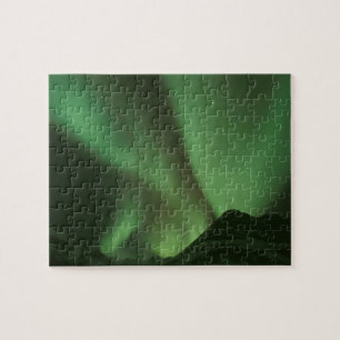 Norrsken, Aurora borealis på förbergen till Pussel