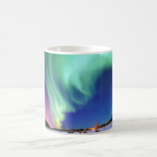 Norrsken i Alaska Kaffemugg