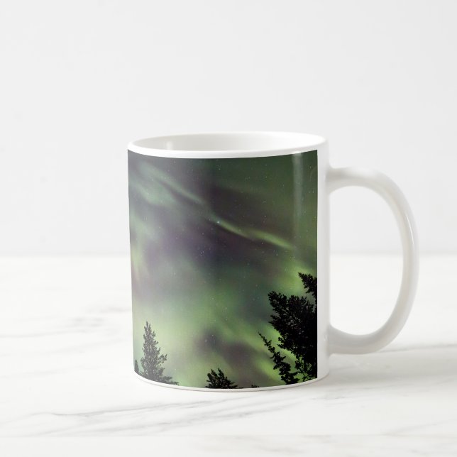 Norrsken i finlandssvenska Lapland Kaffemugg (Höger)