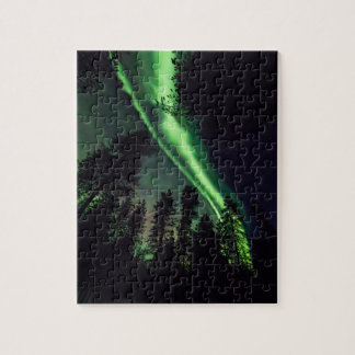 Norrsken i finlandssvenska Lapland Pussel