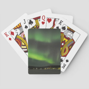 Norrsken i himmelpokerdäcket kortlek