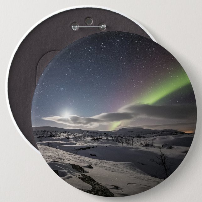 Norrsken Knapp (Framsida & baksida)