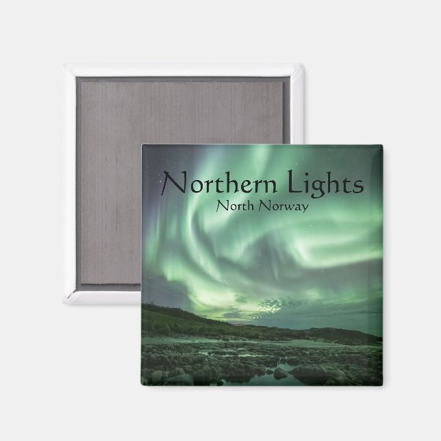 Norrsken Norge Magnet (Front/Back)