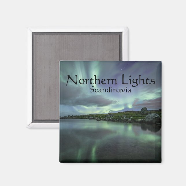 Norrsken Norge Magnet (Front/Back)