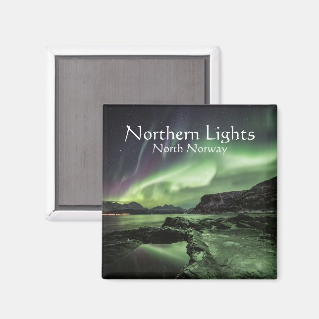 Norrsken Norge Magnet (Front/Back)