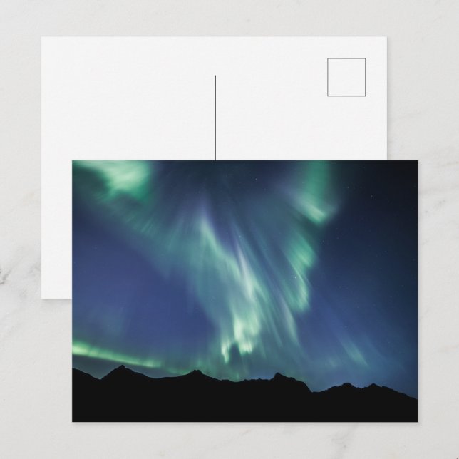 Norrsken Norge Vykort (Fram/baksida)