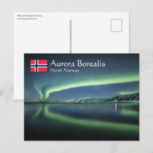 Norrsken Norge Vykort