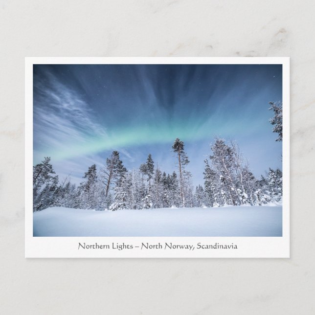 Norrsken Norge Vykort (Framsida)