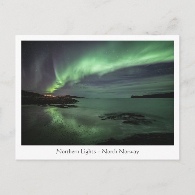 Norrsken Norge Vykort (Framsida)