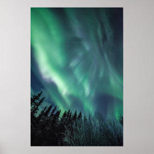 Norrsken Skandinavien Poster
