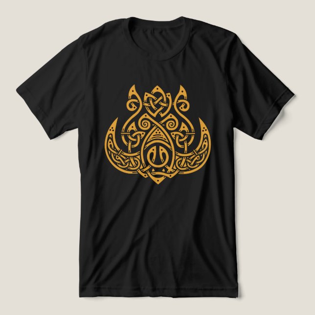 Norse Boar T Shirt (Design Framsida)